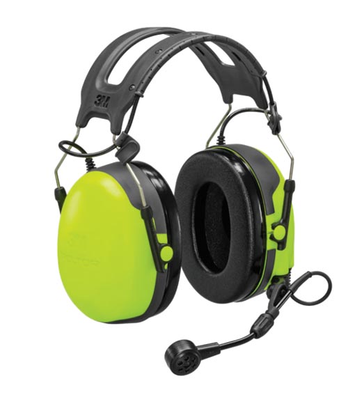 Peltor CH-3 Headset med eller utan PTT (Hjässbygel) - Nej