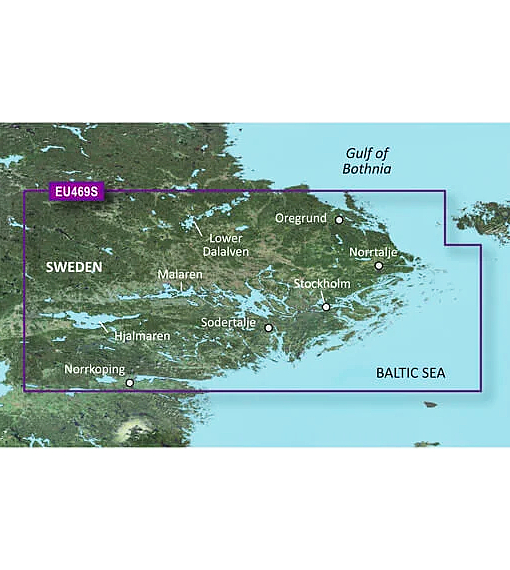 BlueChart G3 Vision VEU469S - Stockholm och Mälaren