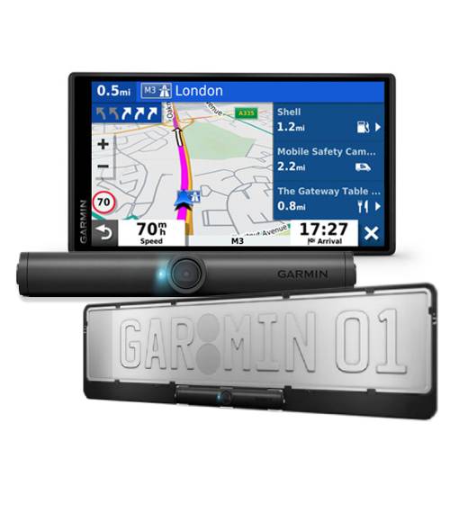 Garmin DriveSmart 65 & Live Traffic Europa med BC 40 (Trådlös backkamera)