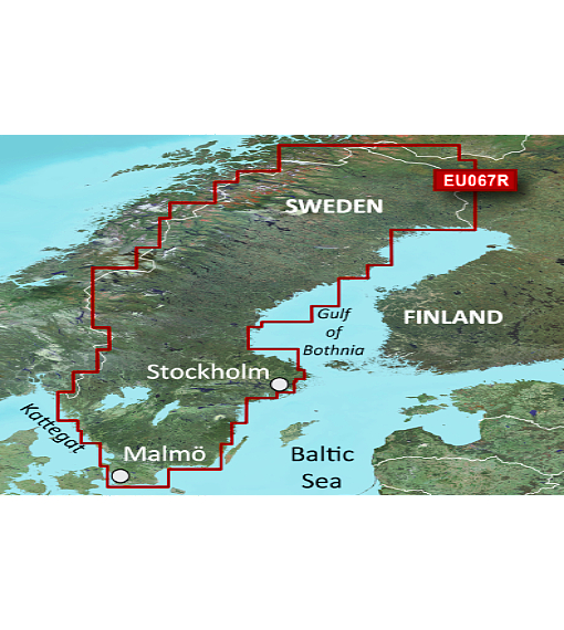 BlueChart G3 HXEU067R - Sverige Inland och Sjöar