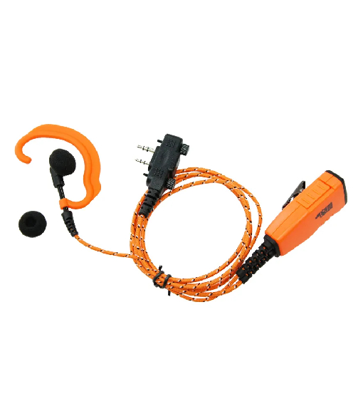 ProEquip PRO-P610LS/LA Headset, FabricLine, mik/PTT, C-shell, Orange