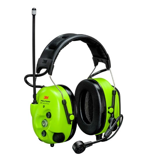 Peltor WS LiteCom III Hi-Viz Hjässbygel