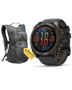 Garmin Fenix 8 AMOLED – Sapphire Grå Titan 51mm