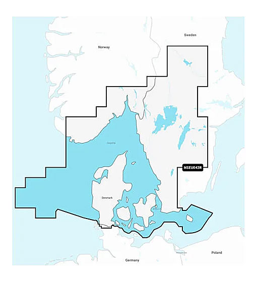 Garmin Navionics+ NSEU042R - Oslo till Trelleborg