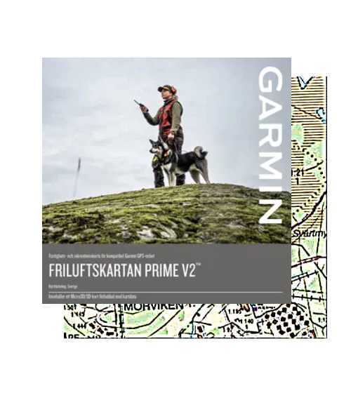 Garmin Friluftkartan Prime V2 (15x15 km)