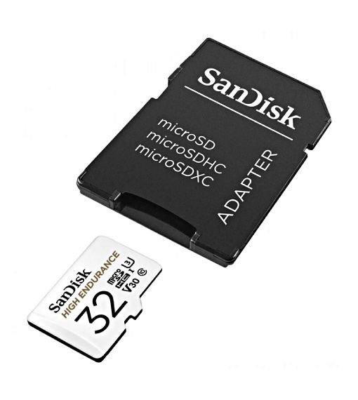 SanDisk High Endurance MicroSD 32GB