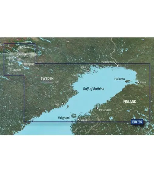 BlueChart G3 Vision VEU473S - Gulf of Bothnia, North