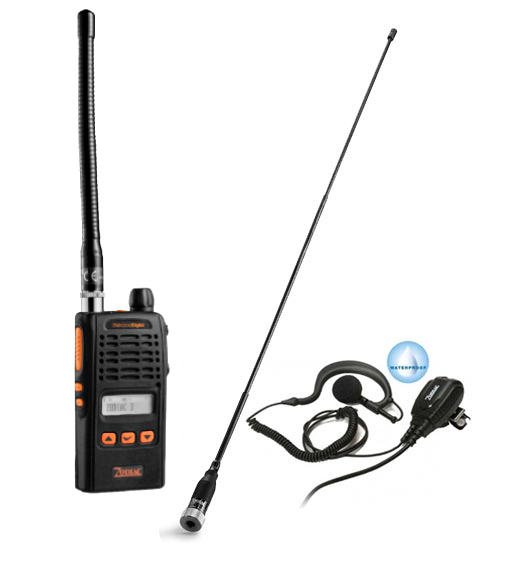 Zodiac Waterproof Digital 155 MHz (Med skogsantenn (8) och FLEX "E" headset)